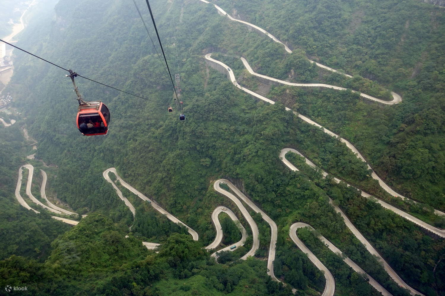 TianmenMountain,CableCarandGalle